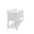 Parmer 72" Carrara White Marble Countertop Bath Vanity with Mirror-119413763-32471057