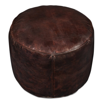 Pouf en cuir Pryce Soccer Ball