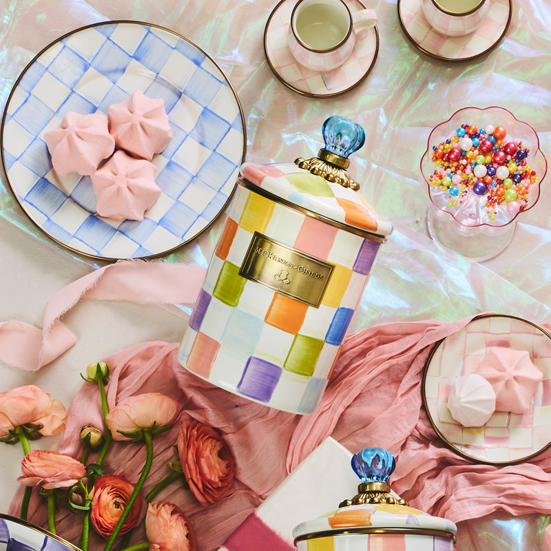 Confetti Check Canister, 48
