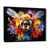 Black Floater Framed