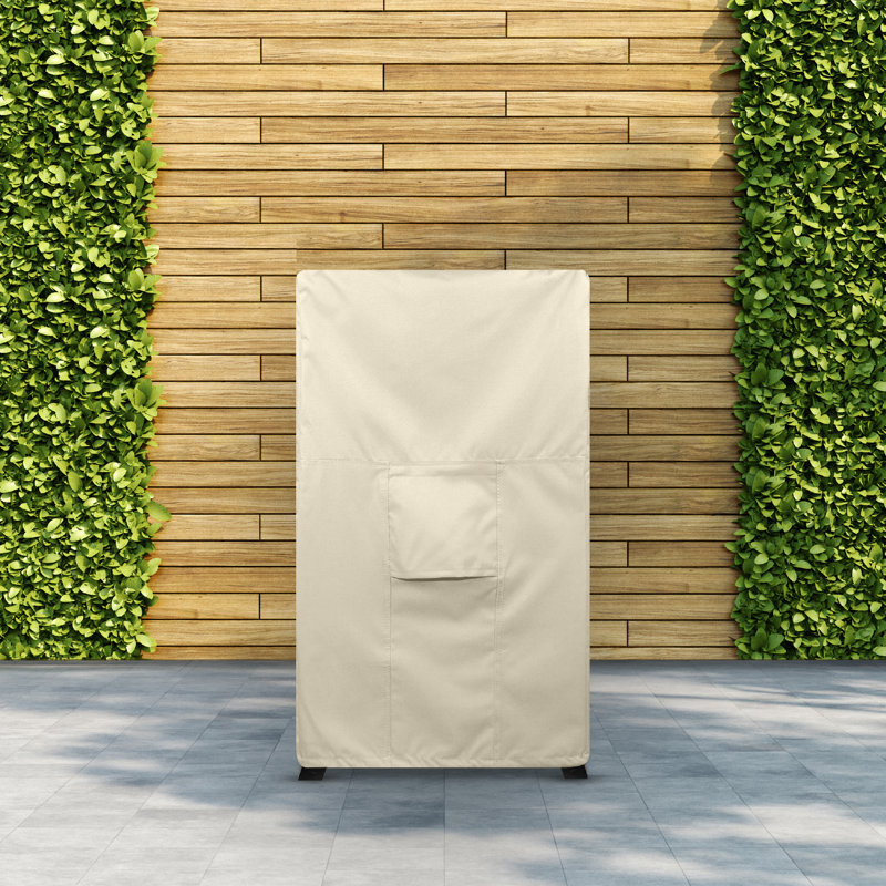 Heavy Duty Outdoor Smoker Cover, Beige