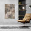 «Earthy Floral Abstraction Abstract Organic Serene Landscape Nature», reproduction d'art murale-129897567