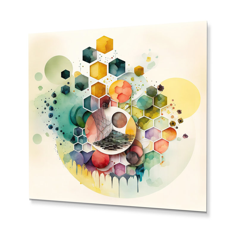 Décoration murale Dontai, H 16 po x l 16 po x P 1 po