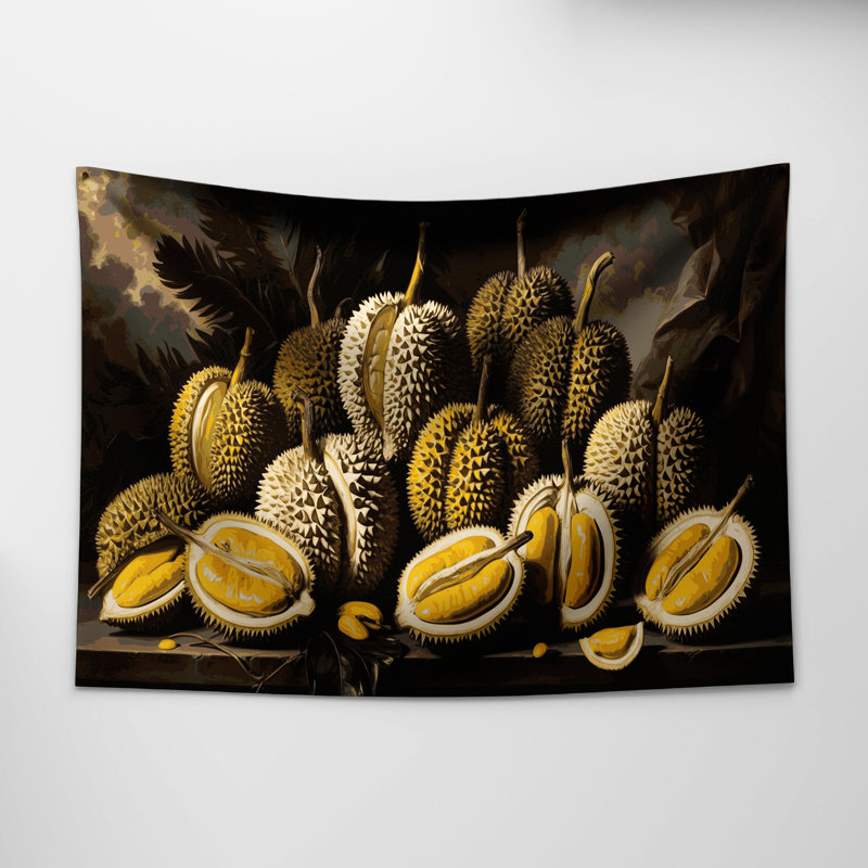 Tapisserie murale «Fruit Durian», 26 po x 36 po