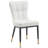 35.8'' H Faux Leather Upholstered Metal Side Chair-1220704279