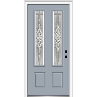 VDomDoors Ballucio 34.15'' x 79.2'' Wood Front Entry Doors