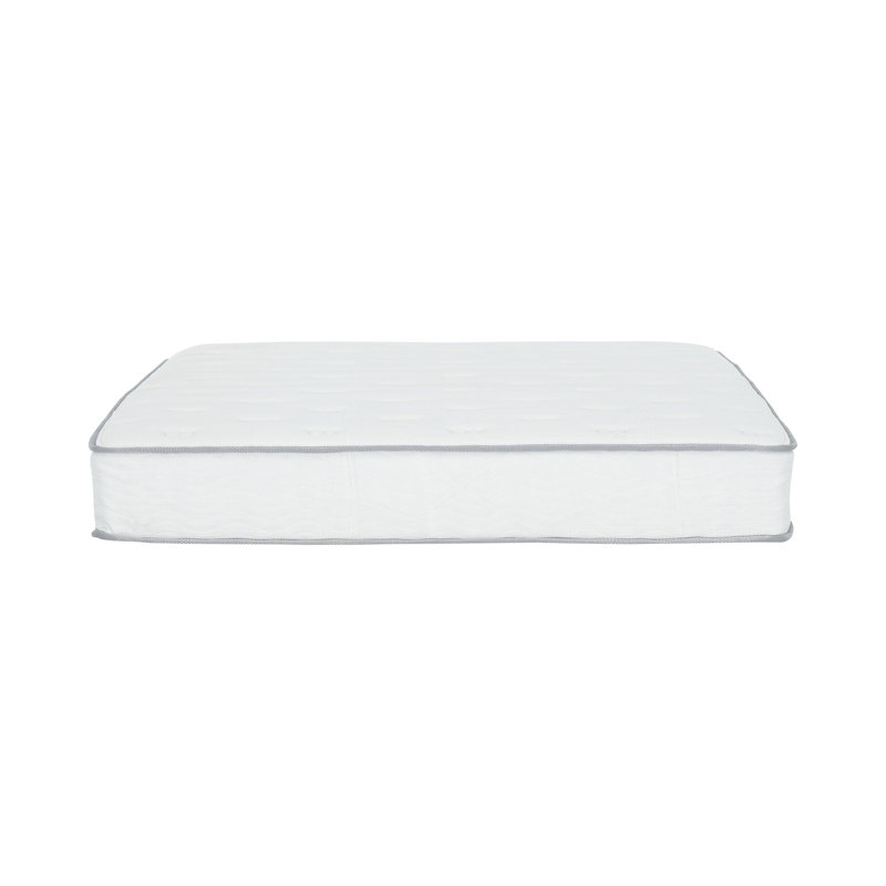 Matelas à ressorts ensachés moyen de qualité supérieure 9 po - Blanc, Lit double