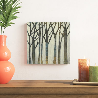 «Birch Line I» par Jennifer Goldberger, reproduction d'art sur toile