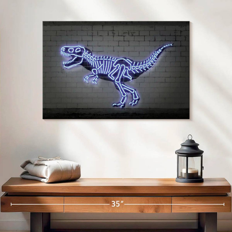 Brampt T Rex Bones, 16" H x 24" W