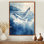 Aunica Seagull In The Breeze II - Bird, reproduction d'art encadrée