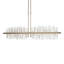 Gossamer 1 - Light Kitchen Island Linear LED Pendant-376849563-376849555