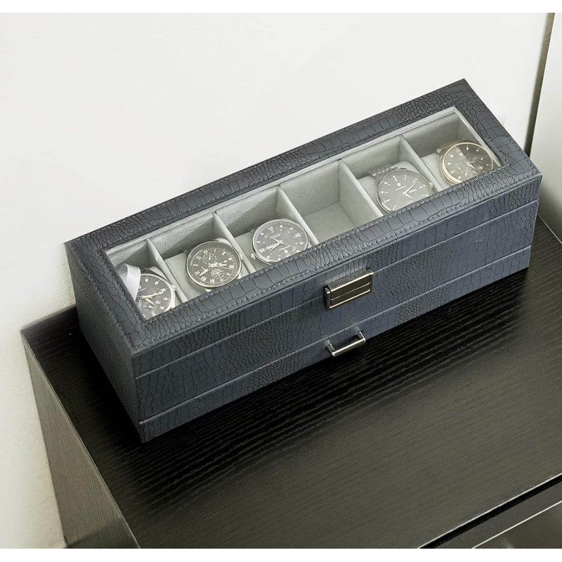 Watch Box +, Cobalt Blue