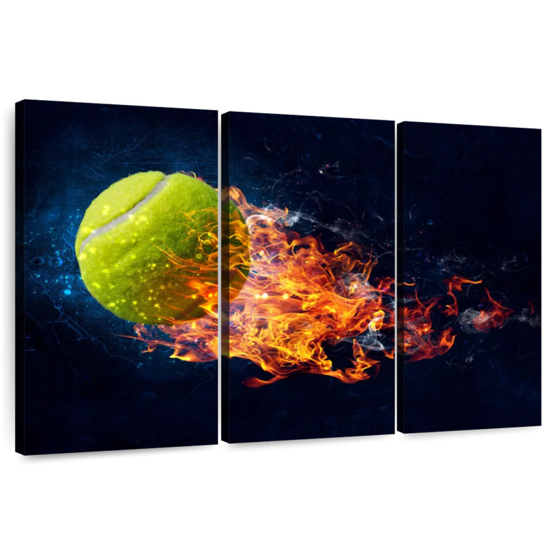 Balle de tennis Sireci Blazing, H 24 po x l 38 po