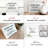 Elegant Flush Only Toilet Paper & Natural Waste Designer Acrylic Sign