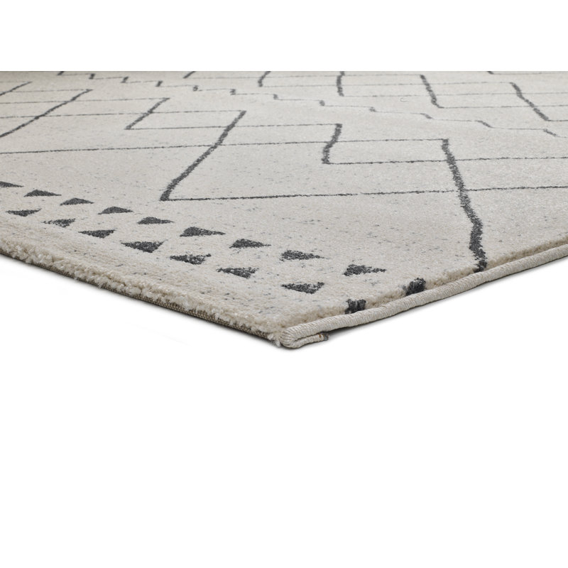 Nadine Rectangle Geometric Area Rug, Rectangle 140 x 200cm