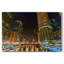 «Chicago River At Night Vi», reproduction sur toile-1710781582