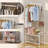 3-in-1 Entryway Storage Bench Coat Rack