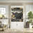 Coffee Bar Cabinet With Storage, 72" Buffet Cabinet With Led