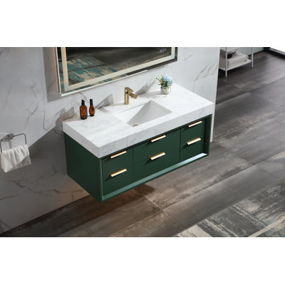 Meuble-lavabo simple avec plateau Mayatte Grado