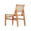 Chaise de salle à manger d'extérieur en bois d'acacia Charles-124216042