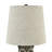 20" Bronze Resin Racoon Bust Table Lamp With Linen Shade-1656147266-1656147269