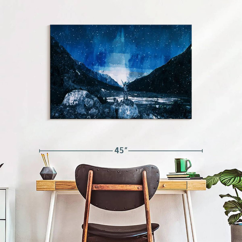 Alvord Night Sky, 26" H x 39" W