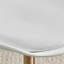 Stolm Bright Moulded Plastic Dining Chair with Wooden Legs and Foam Cushion Seat-86593903