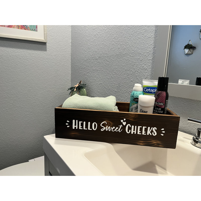 Porte-papier hygiénique Hello Sweet Cheek, Brun