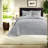 Charming Cottage Reversible Cotton Bedding Set, Grey Queen