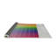 Tapis géométrique vert / rouge / violet-1875979833