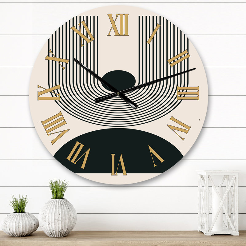 Horloge murale Late 20S, Moyen