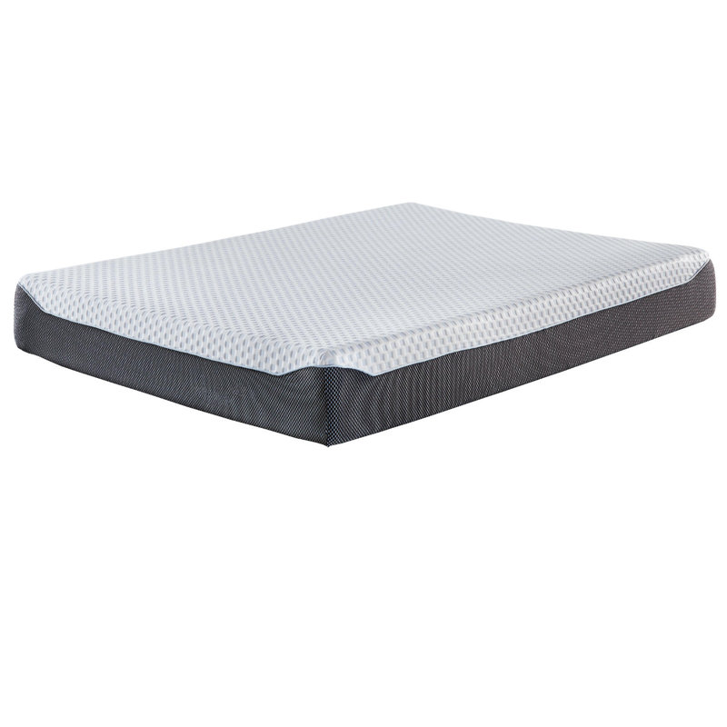 King Size White Adjustable Gel Memory Foam Mattress