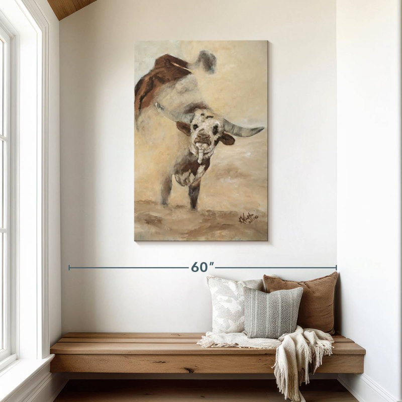 Brampt Shake Rattle And Roll I, 45" H x 30" W