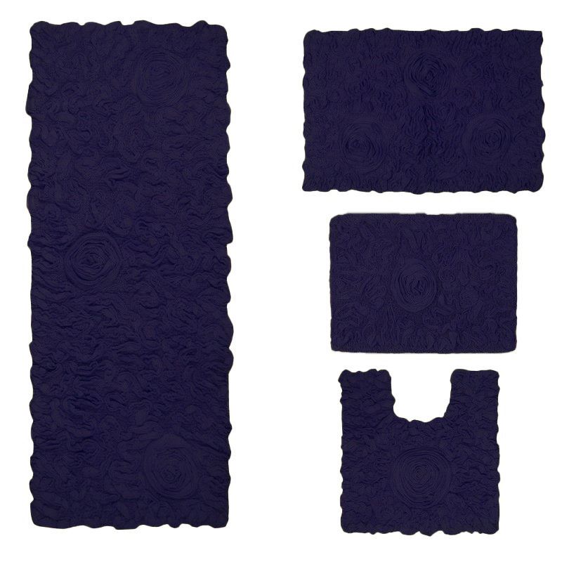 Ensemble de tapis de bain Schoenberger, Marine