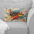 All That Jazz Colorful Joy II - Abstract Collages Printed Throw Pillow
