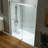59" L X 31.5" W Solid Surface Low-Profile Shower Base: Non-Slip, Reversible Drain, Wheelchair-Friendly, Available in 4 Colors-103230181
