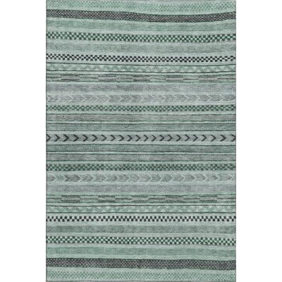 Premium Machine Washable Marasco AMF1625 Stripes Rug