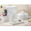 Corbeille à déchets en miroir pour salle de bain / chambre à coucher