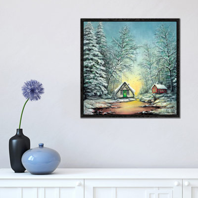 White Christmas 1 Piece Painting on Canvas