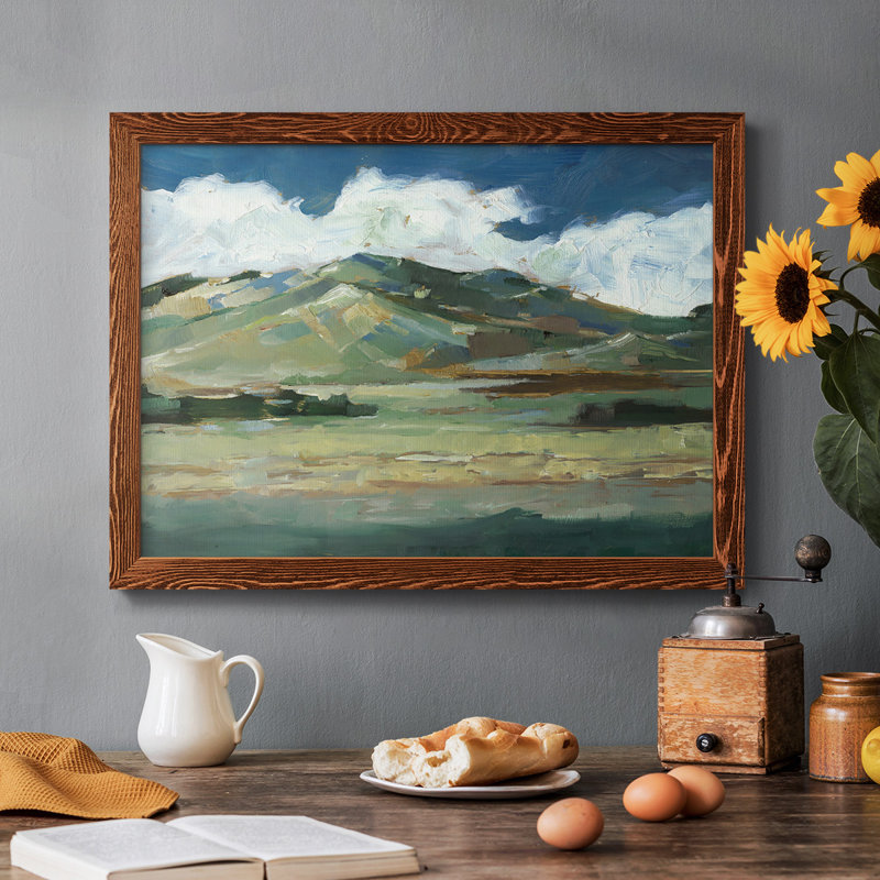 Western Sky II, H 26 po x l 38 po x P 1,5 po, Érable