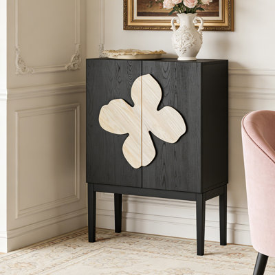 Modern Antique Style Accent Cabinet