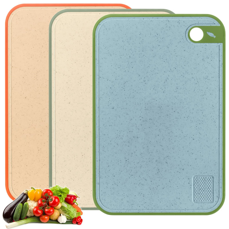Bookert 3-Piece Plastic Chopping Board Set