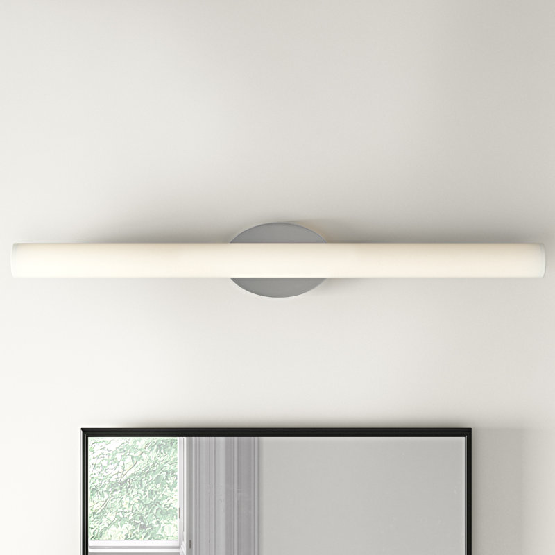 Delphine Dimmable LED Bath Bar, Polished Chrome