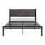 Lit plateforme tapissier Yesha-1398738480