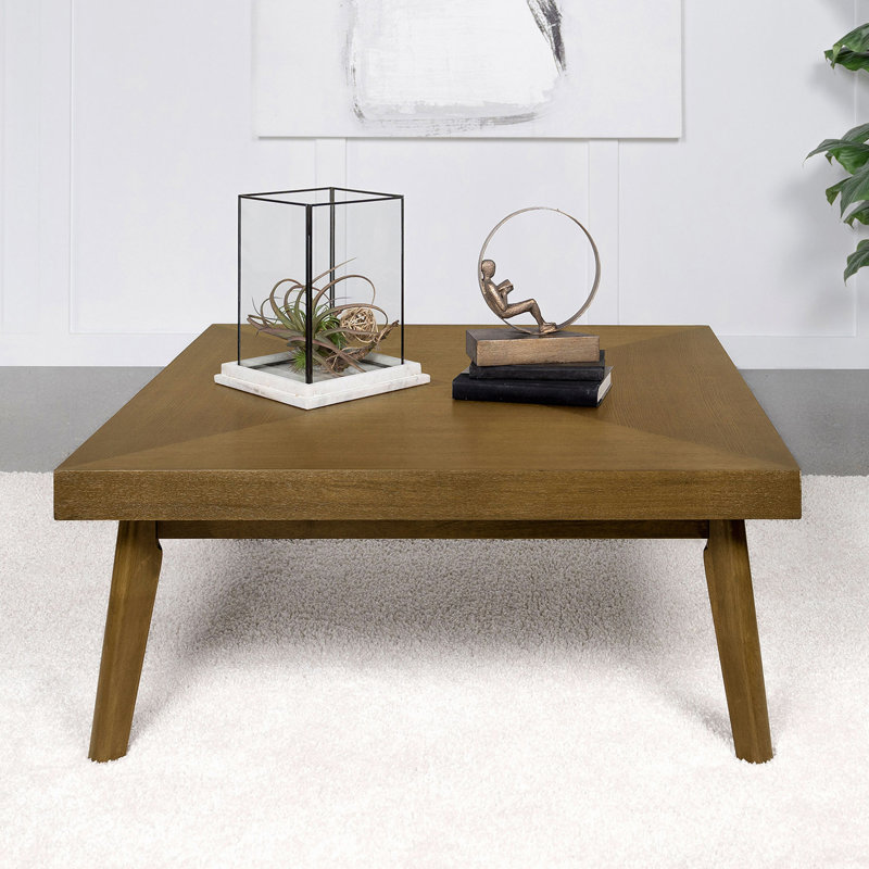 Square Wood Coffee Table