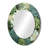 Green Succulents Flowers Serene Succulents IV - Succulent Decorative Mirror, Traditional Wall Mirror, Printed Metal Art-121387860-121387156