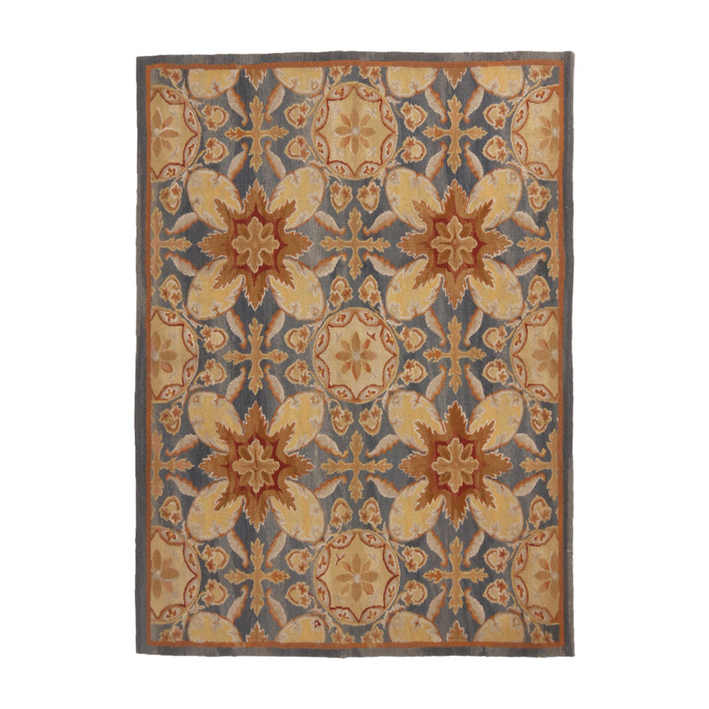 One-of-a-Kind 4'4" X 6' Hand Knotted Area Rug