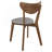 Grey And Natural Walnut Dining Set-588790809
