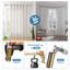 Tringle à rideaux simple ajustable Visalia Fish-21786364-21786366
