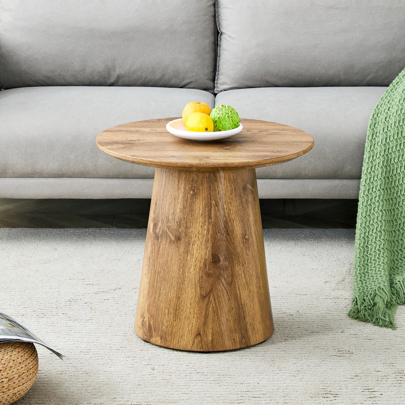 Petite table basse ronde, Bois